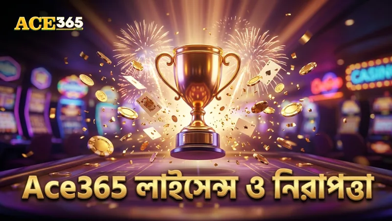 Ace365 এর আন্তর্জাতিক গেমিং লাইসেন্স ও নিরাপত্তা ব্যবস্থা