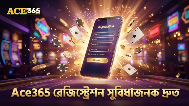 Ace365 রেজিস্ট্রেশনের প্রতিটি ধাপ দ্রুত ও সুবিধাজনক।