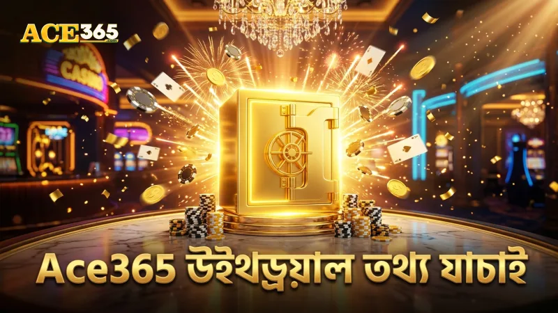 Ace365 উইথড্রয়ালে প্রয়োজনীয় তথ্য যাচাই অত্যন্ত গুরুত্বপূর্ণ।