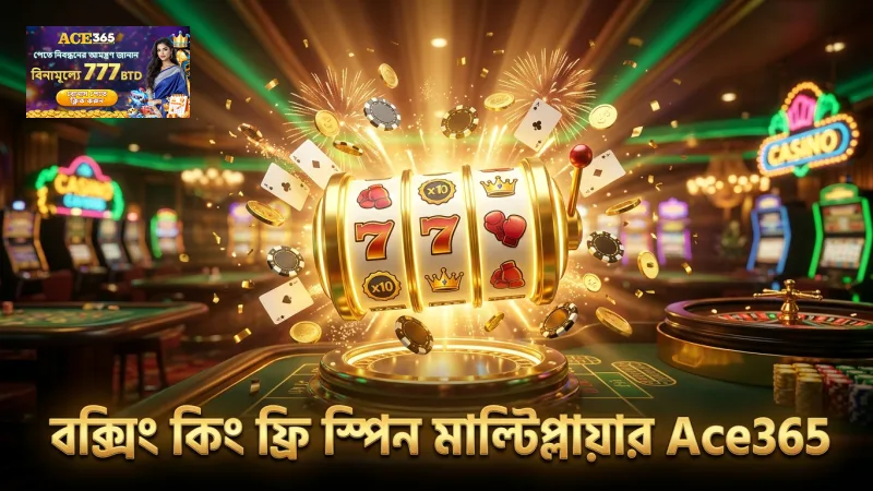 বক্সিং কিং স্লটের ফ্রি স্পিনে ৫ গুণ মাল্টিপ্লায়ার সুবিধা