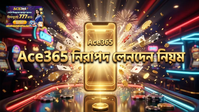 Ace365 বাজিতে সঠিক নিয়ম মেনে নিরাপদ লেনদেন নিশ্চিত করে
