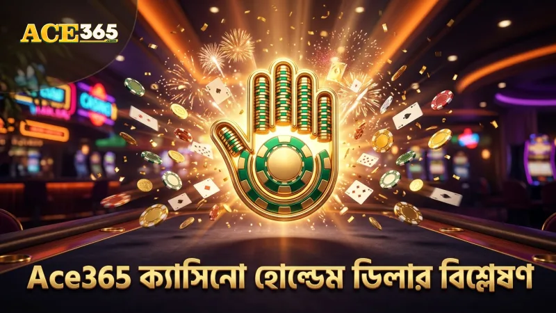 Ace365-এ ক্যাসিনো হোল্ডেমের ডিলারের হাত বিশ্লেষণ।