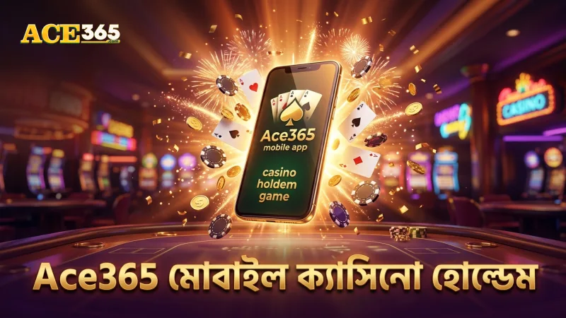 Ace365 মোবাইল অ্যাপে নিরাপদ ও দ্রুত ক্যাসিনো হোল্ডেম।