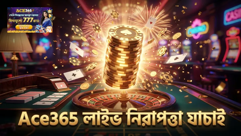 লাইভ ডিলিং এবং নিরাপত্তা যাচাই Ace365 প্ল্যাটফর্মে