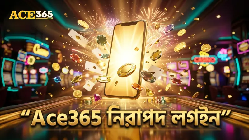 Ace365-এ নিরাপদ লগইন নিশ্চিত করে দ্রুত খেলা শুরু করা যায়