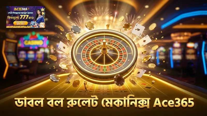 ডাবল বল রুলেটের দুটি বলের মেকানিক্স স্পষ্টভাবে ব্যাখ্যা করে।