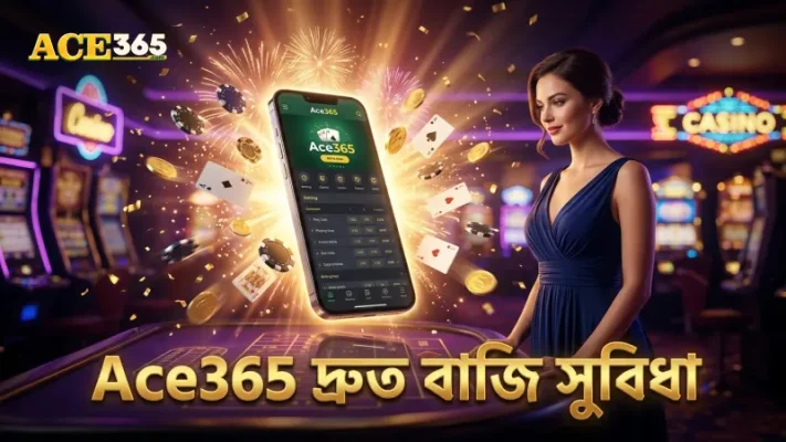 Ace365 প্ল্যাটফর্মে দ্রুত বাজি ধরার সুবিধা।