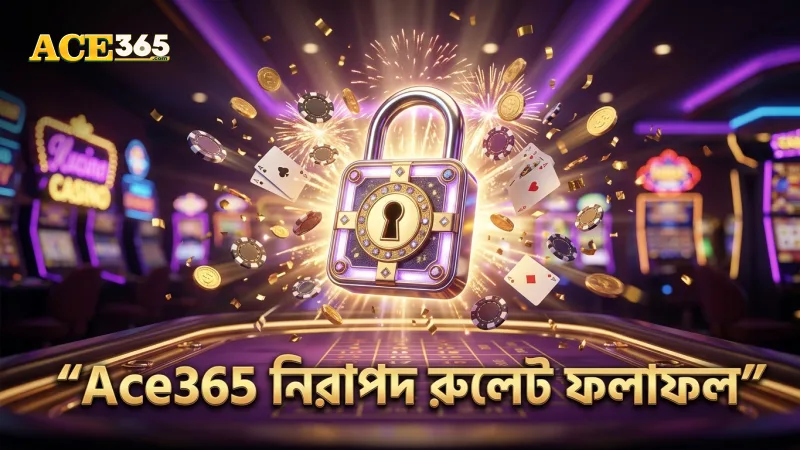নিরাপদ ও স্বচ্ছ রুলেট ফলাফল Ace365 এর গ্যারান্টি।