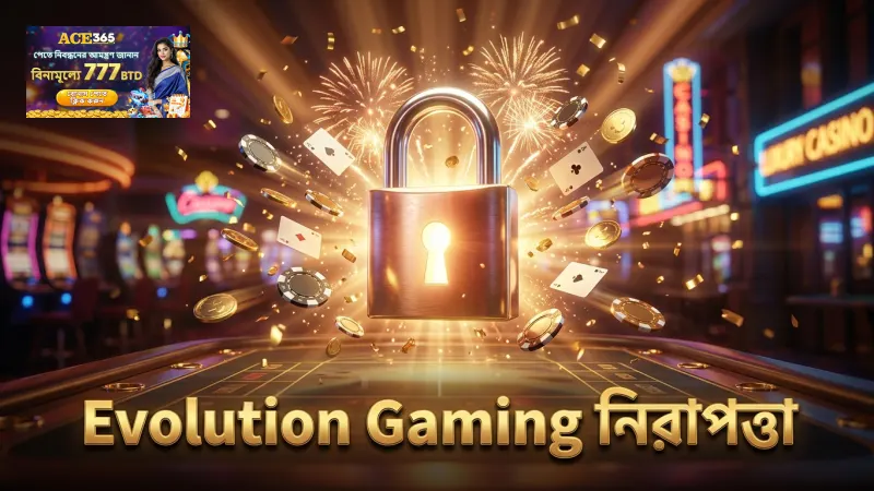 Evolution Gaming-এর স্বচ্ছতা নিশ্চিত করে নিরাপদ ডাবল বল রুলেট খেলা।