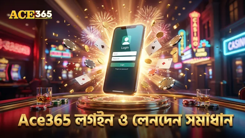 Ace365 প্লেয়ারদের জন্য সঠিক লগইন ও লেনদেন সমাধান দেয়
