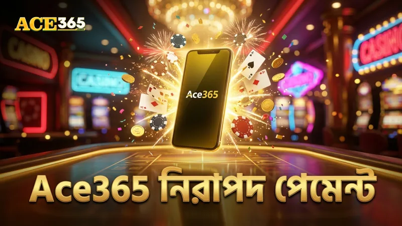Ace365 এর মাধ্যমে নিরাপদ ও দ্রুত স্থানীয় পেমেন্ট সুবিধা পাওয়া যায়।