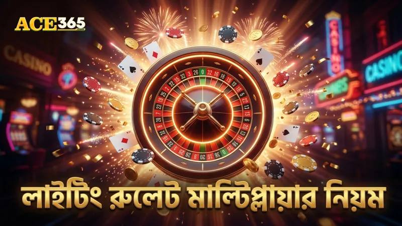 লাইটিং রুলেটে মাল্টিপ্লায়ার কাজের নিয়ম বুঝে খেলুন সাবধানে