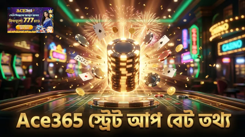 Ace365 স্ট্রেট আপ বেট ও মাল্টিপ্লায়ার সম্পর্কিত তথ্য দেয়।