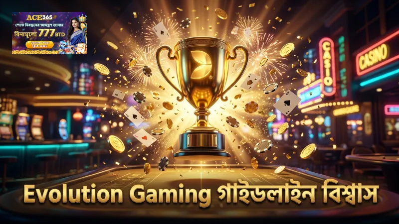 Evolution Gaming গাইডলাইন রুলেট গেমের বিশ্বাসযোগ্যতা নিশ্চিত করে।
