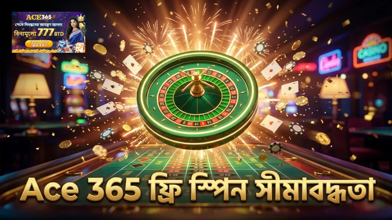 ফ্রি স্পিন সীমাবদ্ধতা বুঝে Ace365 বোনাস প্ল্যান অনুসরণ করুন
