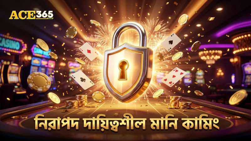 নিরাপত্তা ও দায়িত্বশীল গেমিং মানি কামিং এ গুরুত্বপূর্ণ ভূমিকা রাখে