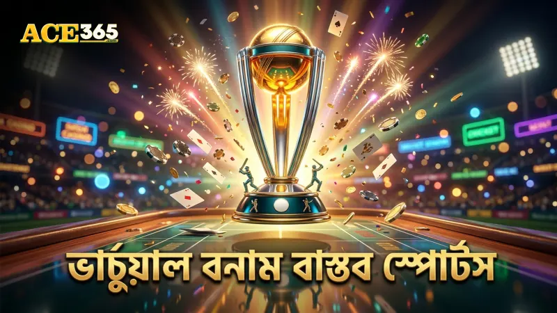 ভার্চুয়াল স্পোর্টস এবং বাস্তব স্পোর্টস বেটিংয়ের মূল পার্থক্য ব্যাখ্যা করছে