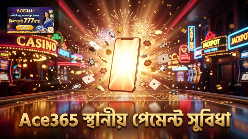 ভার্চুয়াল স্পোর্টস বাজিতে Ace365-এর স্থানীয় পেমেন্ট সুবিধা গুরুত্বপূর্ণ।