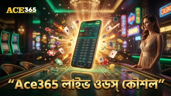 Ace365 এর লাইভ ওডস ও বাজি ধরার কৌশল বিশ্লেষণ করছে